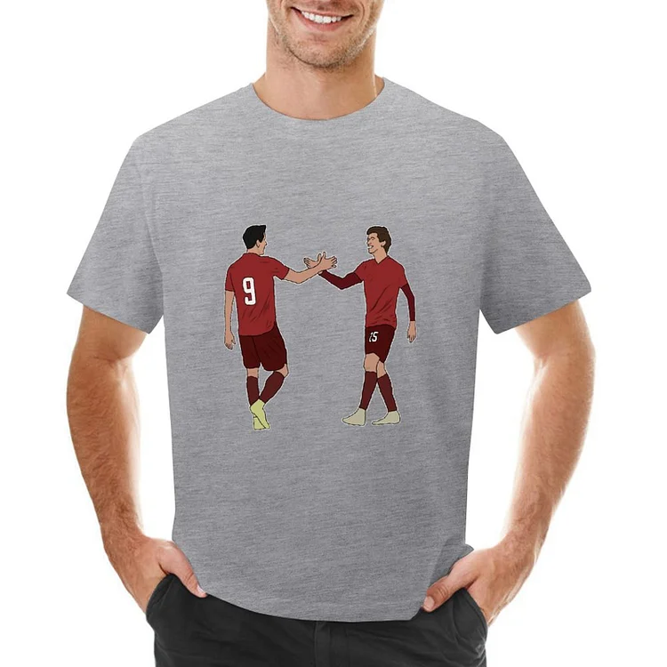 Robert Lewandowski Thomas Muller Inspired T-shirt
