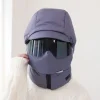 Windproof Full Cover Outdoor Riding Mask with Glasses