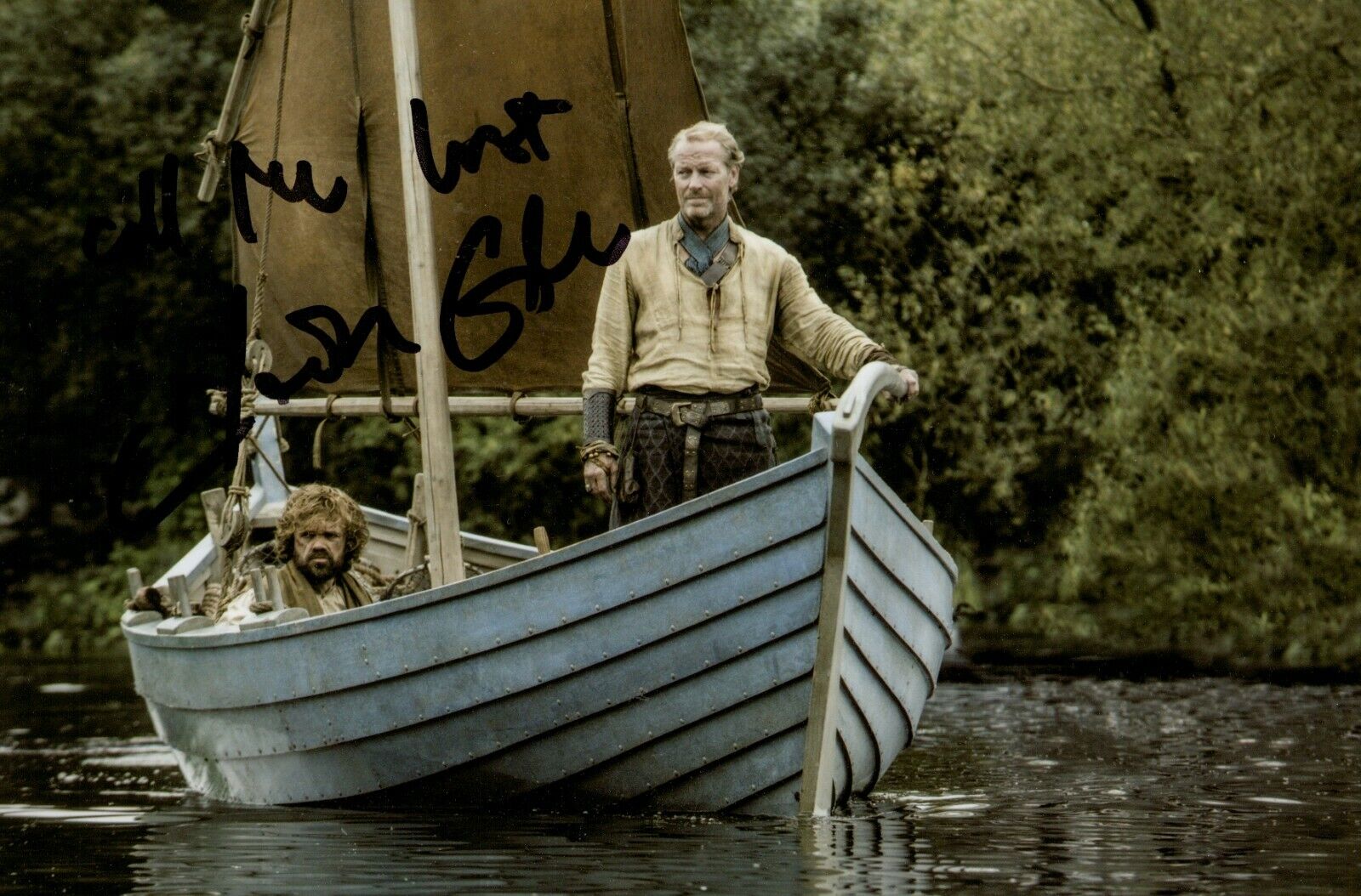 Iain Glen Signed 6x4 Photo Poster painting Game Of Thrones Jack Taylor Genuine Autograph + COA