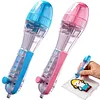 2pcs 2.6mm Fuse Bead Pen with Non-Slip Grip One-Touch Beadable Dispenser Easy Press High-Capacity DIY Craft Materials Pixel Art Accessories