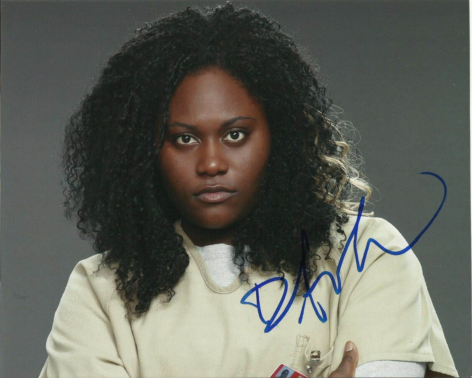 DANIELLE BROOKS SIGNED ORANGE IS THE NEW BLACK Photo Poster painting UACC REG TELEVISION