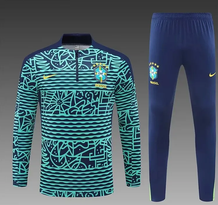 24-25 Brazilian Hooran training suit half-length suit
