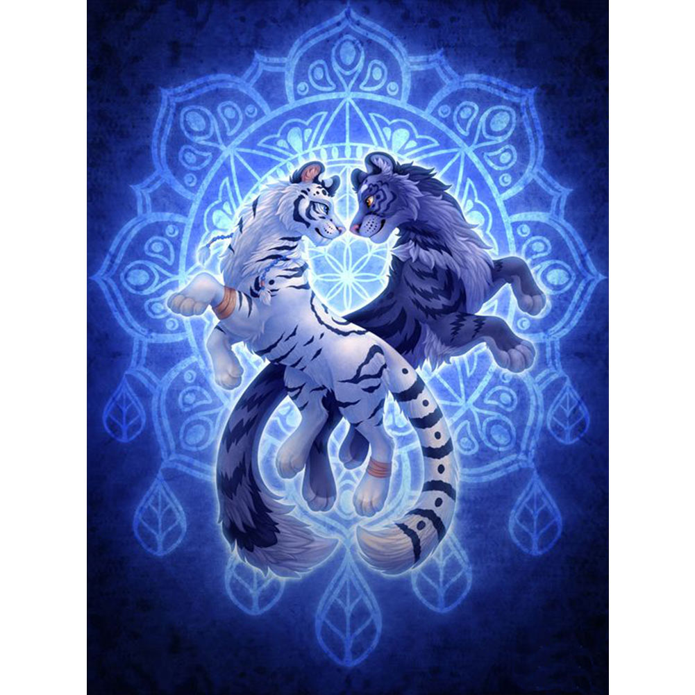 

Tigers - Round Drill Diamond Painting - 30*40CM, 501 Original