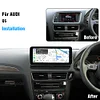 Ugode AUDI Q5 2010-2016 year Apple CarPlay Android Auto Display Monitor Upgrade Autoradio Stereo 