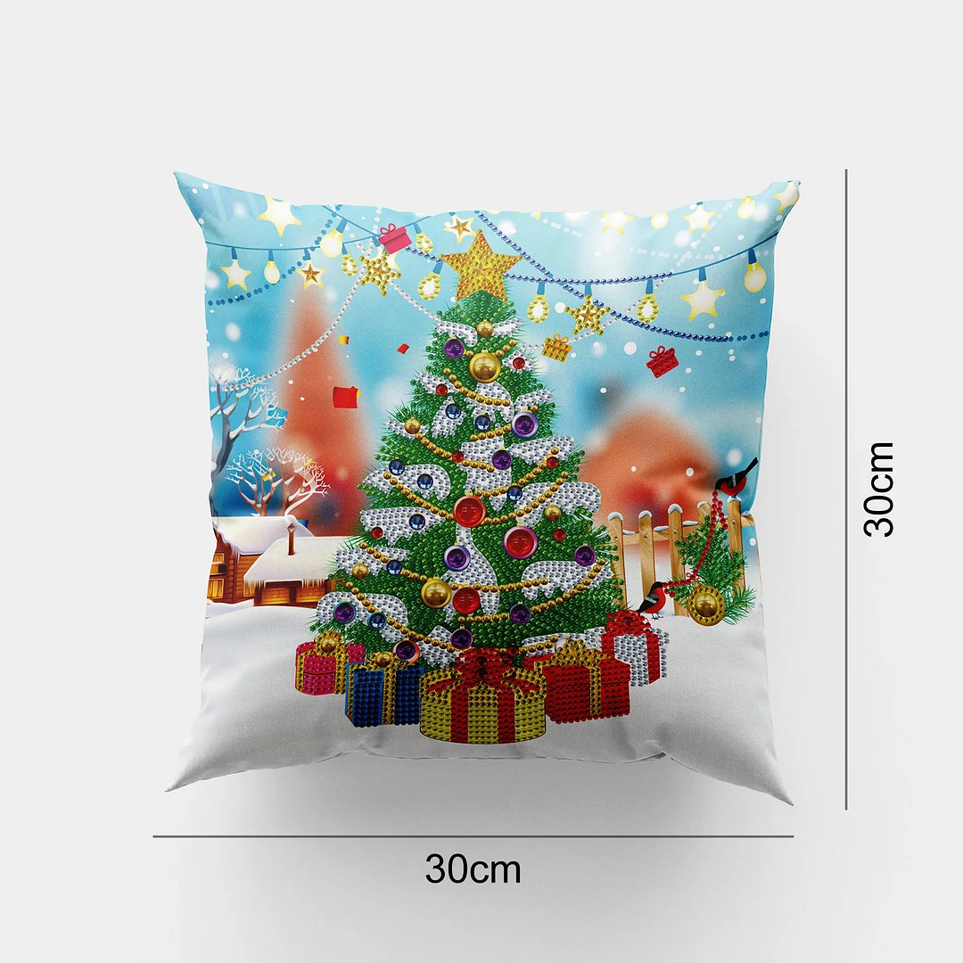 DIY Diamond Painting Pillow Case(30*30cm)(Single Side)