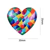 Diamond Painting Magnetic Heart Shape Plastic Locator Tools(Multicolor)