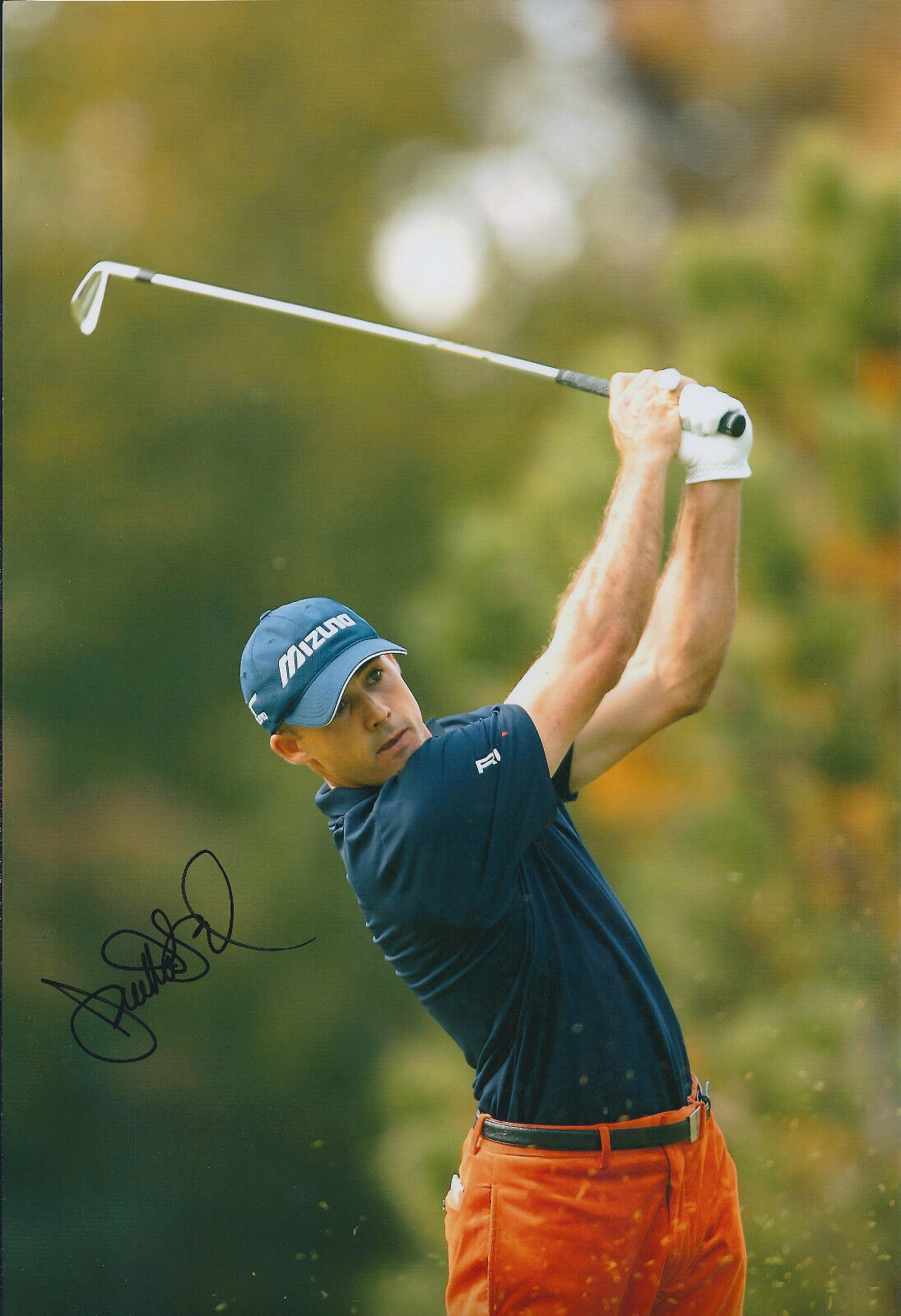 Jonathan BYRD SIGNED Autograph 12x8 Photo Poster painting AFTAL COA US PGA Tour Winner GOLF