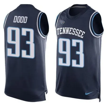 Titans #93 Kevin Dodd Navy Blue Alternate Men's Stitched NFL Limited Tank Top Jersey