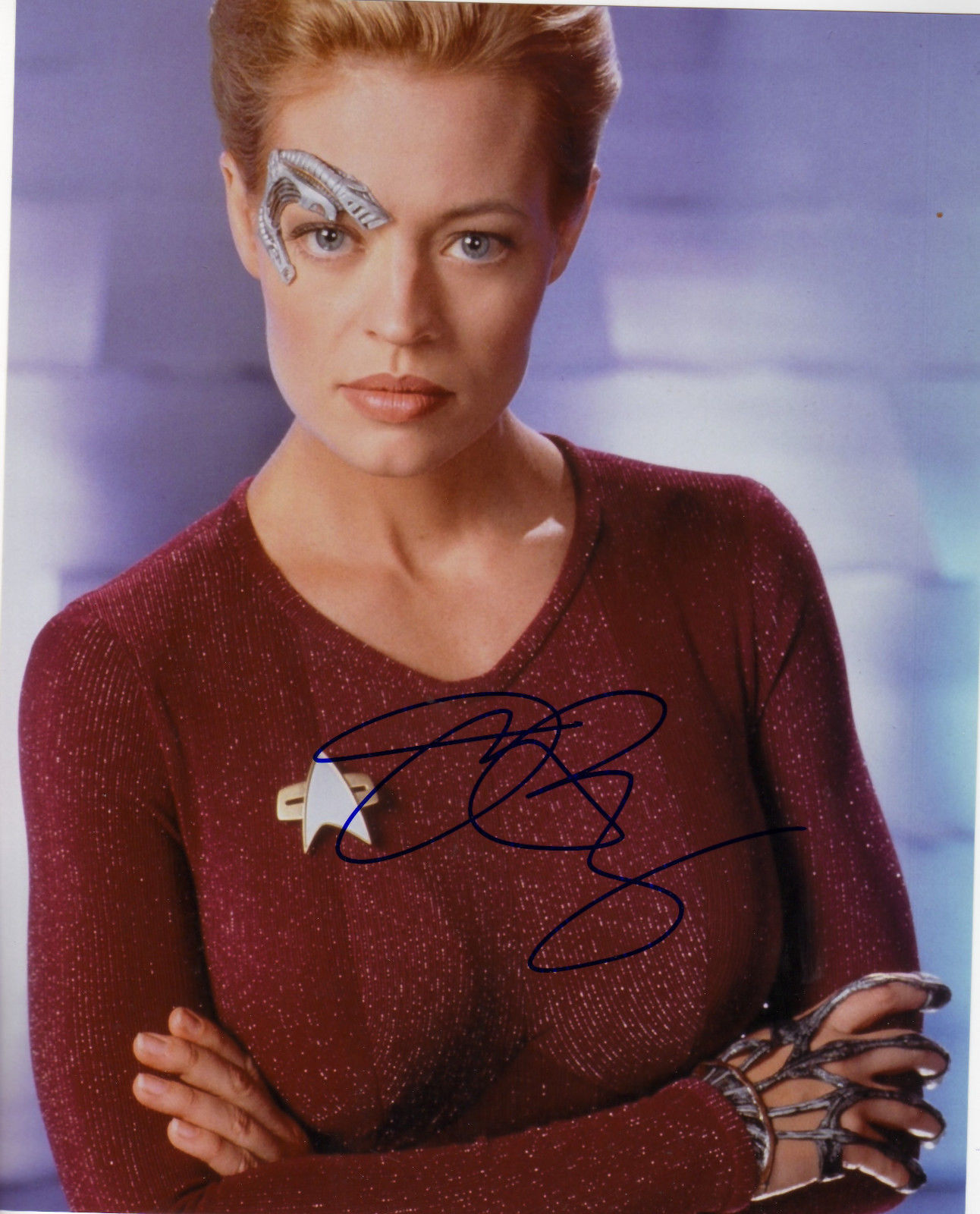 JERI RYAN AUTOGRAPH SIGNED PP Photo Poster painting POSTER