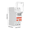 Wide Voltage AC 85-265V Astronomical Timer Switch Din Rail Sunrise Sunset Timer