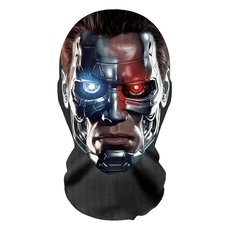 3D Spoof Face Simulation Headgear-Terminator