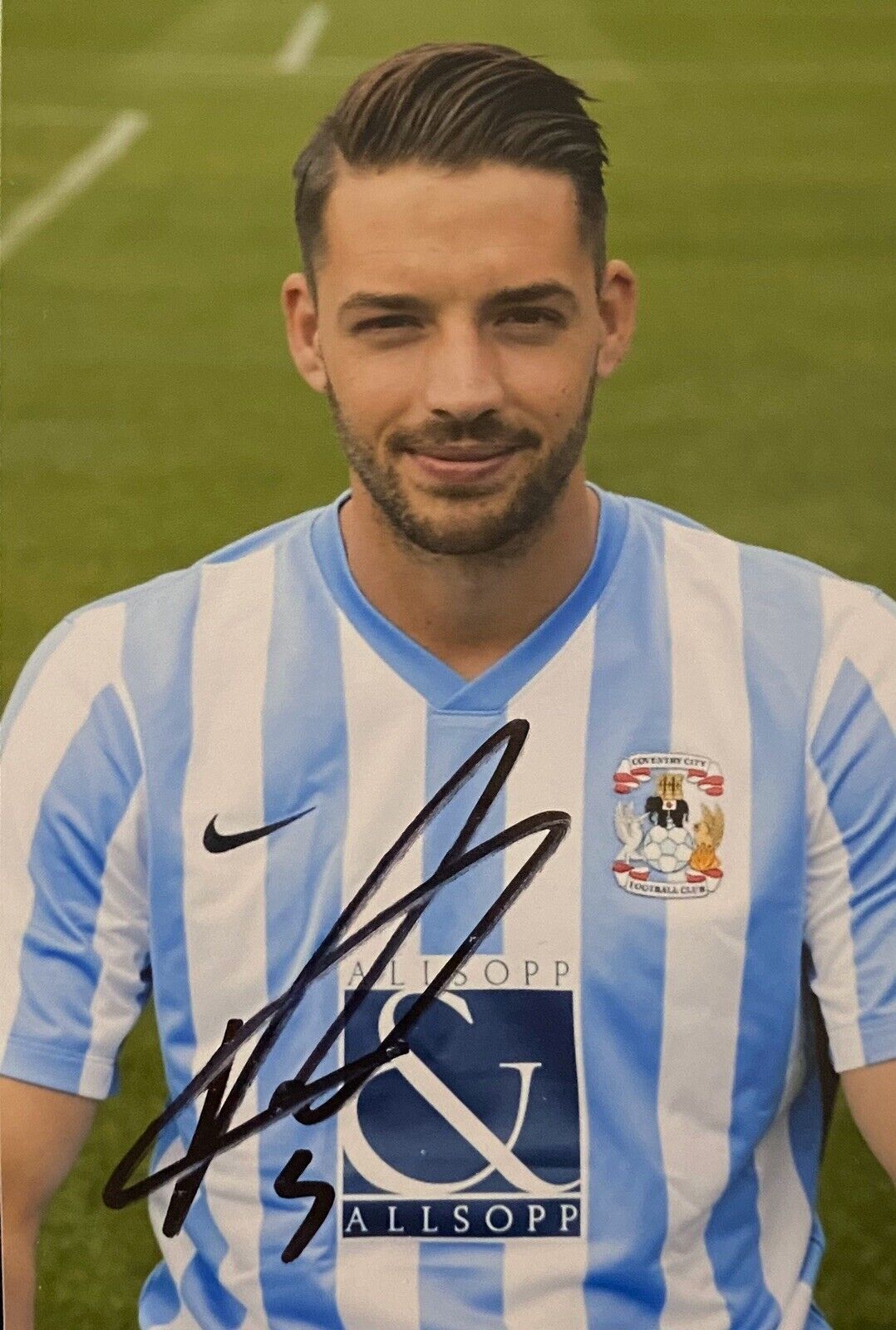 Aaron Martin Genuine Hand Signed 6X4 Photo Poster painting - Coventry City