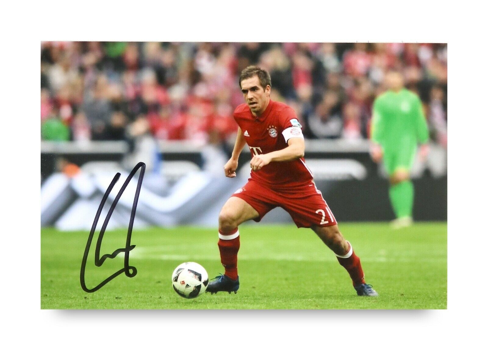 Philipp Lahm Signed 6x4 Photo Poster painting Bayern Munich Germany Autograph Memorabilia + COA