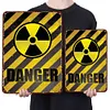 Danger - Panneaux en &eacute;tain m&eacute;tallique(20*30cm/30*40cm)