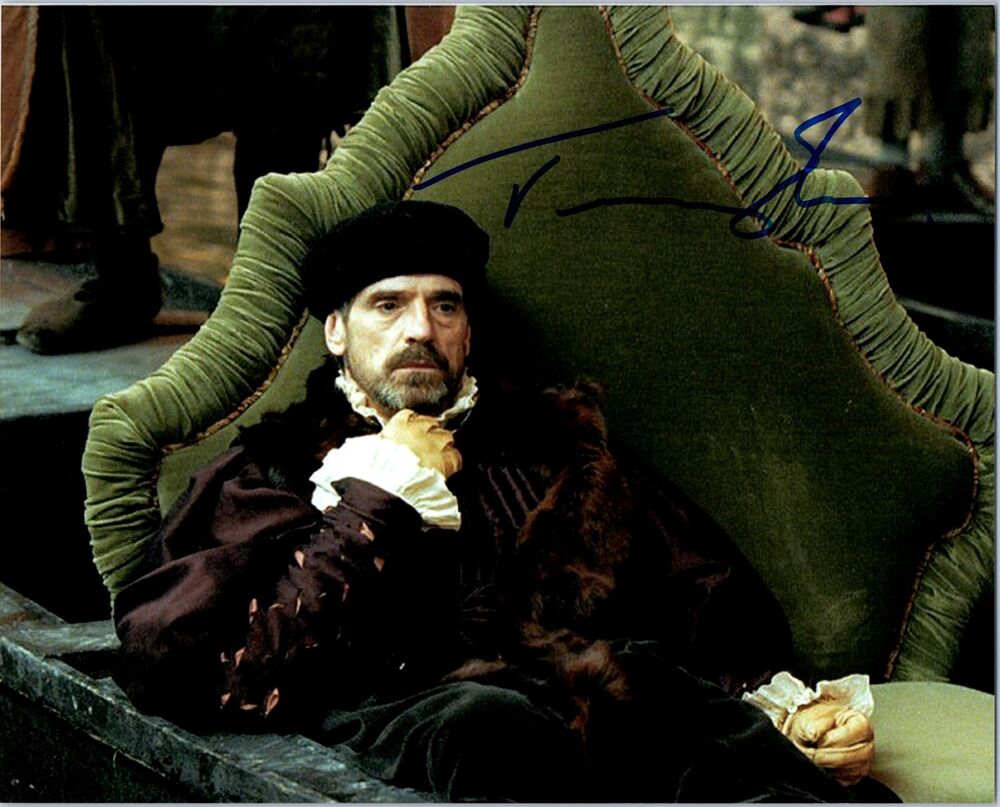 JEREMY IRONS Signed Autographed 'ERAGON' 8X10 Photo Poster painting F