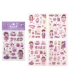 20 BAGS Lovely Cartoon Boy Girl Stickers for Kids Children Scratchbook Diary DIY Decoration