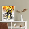 >SALE<5D DIY Full Drill Diamond Painting Fire Fighter Embroidery Mosaic Craft Kit