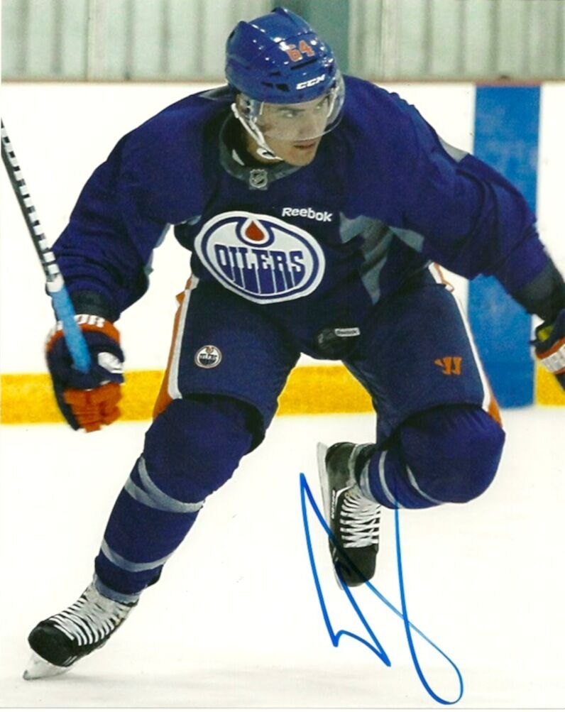 Edmonton Oilers Nail Yakupov Signed Autographed 8x10 Photo Poster painting COA