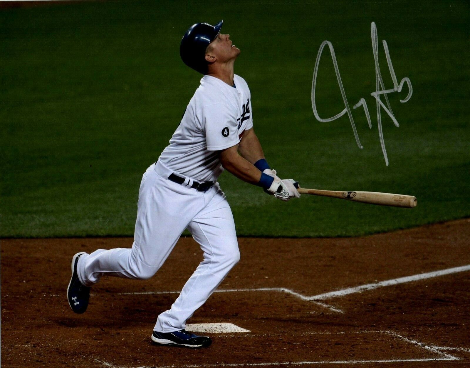 LA Dodgers Jerry Sands Signed 8x10 Baseball Photo Poster painting (JSA ALOA) NPB Hanshin Tigers