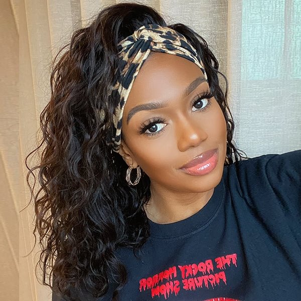 Loose Deep Wave Affordable Headband Wig (Get Free Trendy Headband) US Mall Lifes