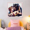 Disney-Beauty And The Beast-18CT Stamped Cross Stitch 40*40cm/15.75*15.75in