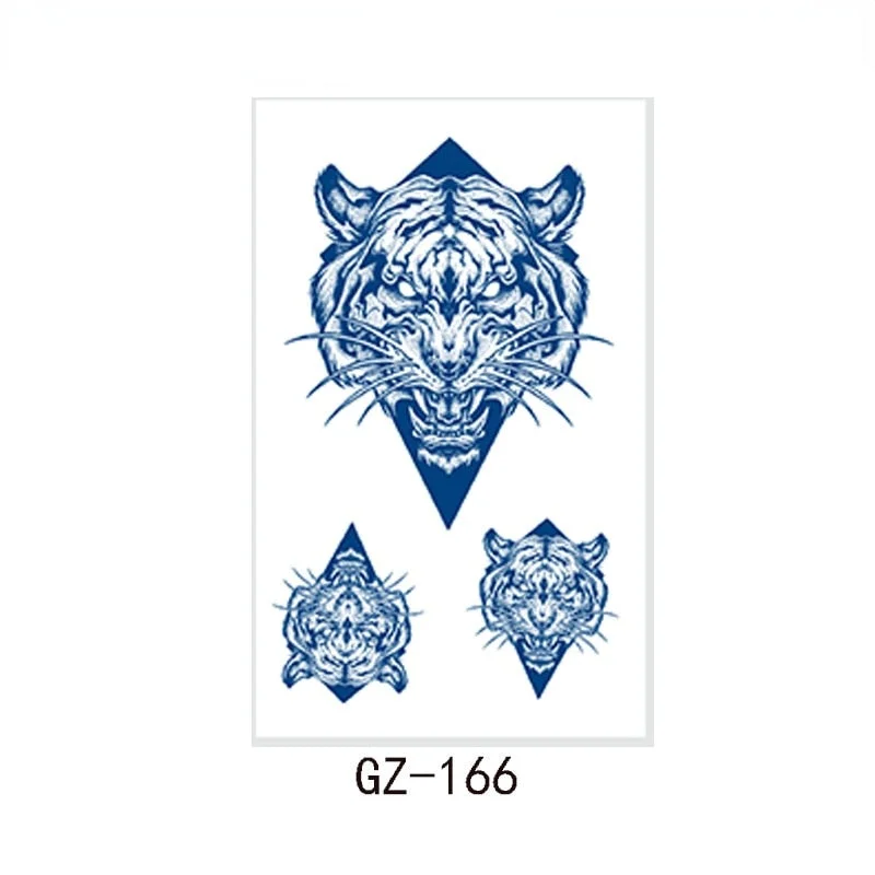 2021 new net celebrity herbal juice tattoo stickers semi-permanent waterproof sweat tattoo tattoo stickers