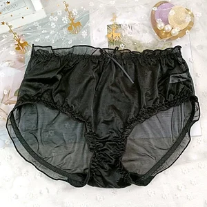 Men's Super Elastic Transparent Lace Underwear