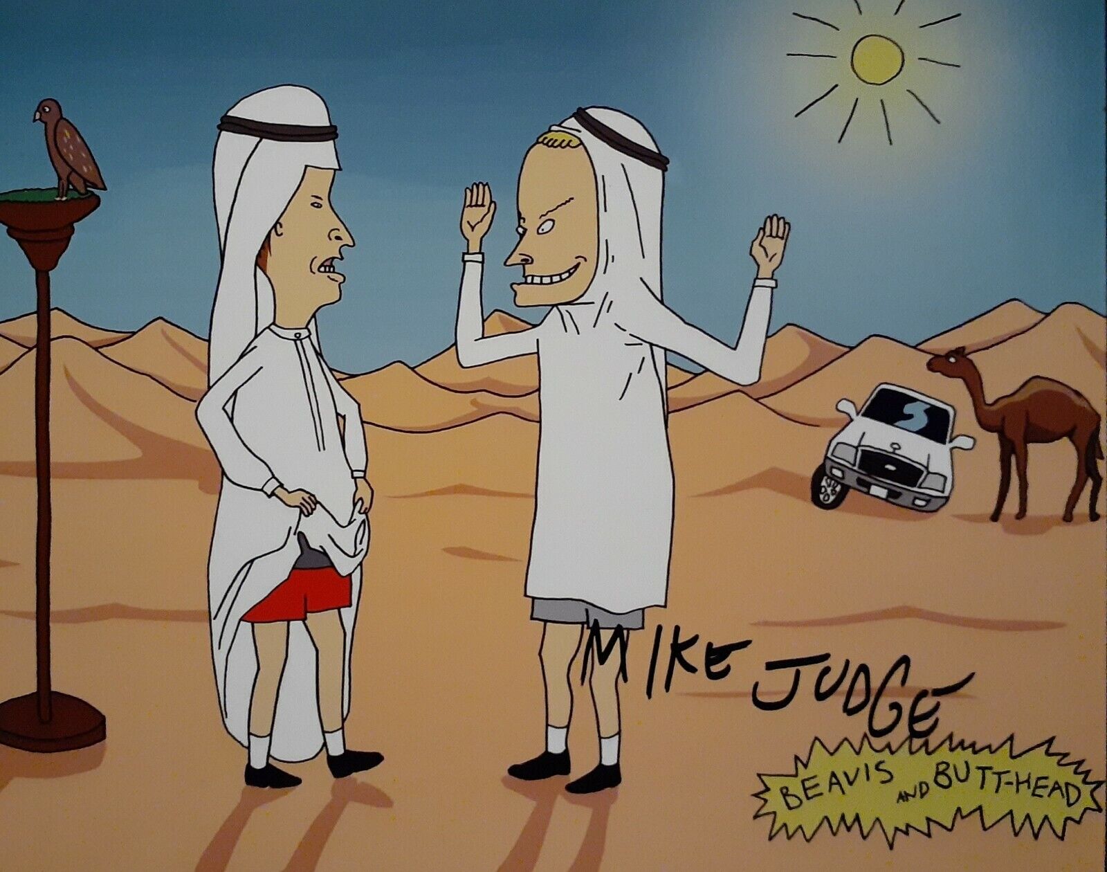 Mike Judge signed 8x10