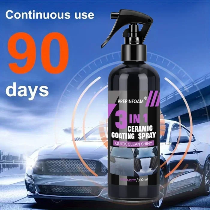 Last Day 50% Off⏰High Protection Fast Nano Ceramic Coating Spray