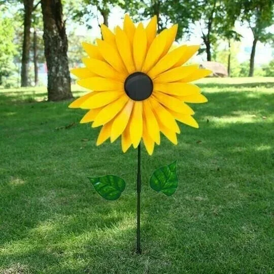 Super Big Sales -50%Off-Sunflower windmill-for Decoration Outside Yard Garden Lawn