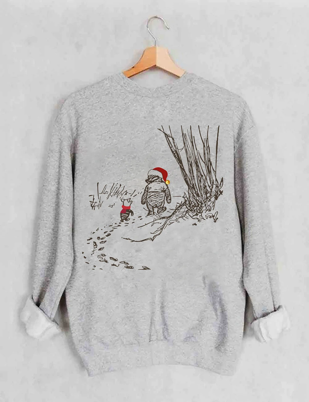 Winnie And Piglet Christmas Sweatshirt