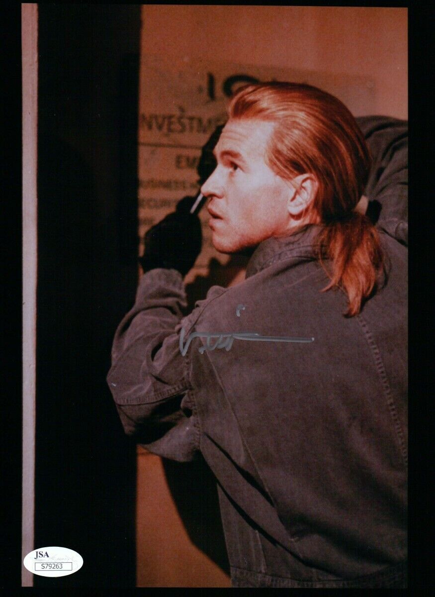 Val Kilmer Signed Autographed 8X10 Photo Poster painting Heat Chris Breaking In JSA S79263