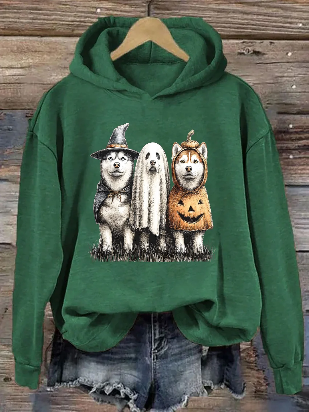 Husky Halloween Hoodie