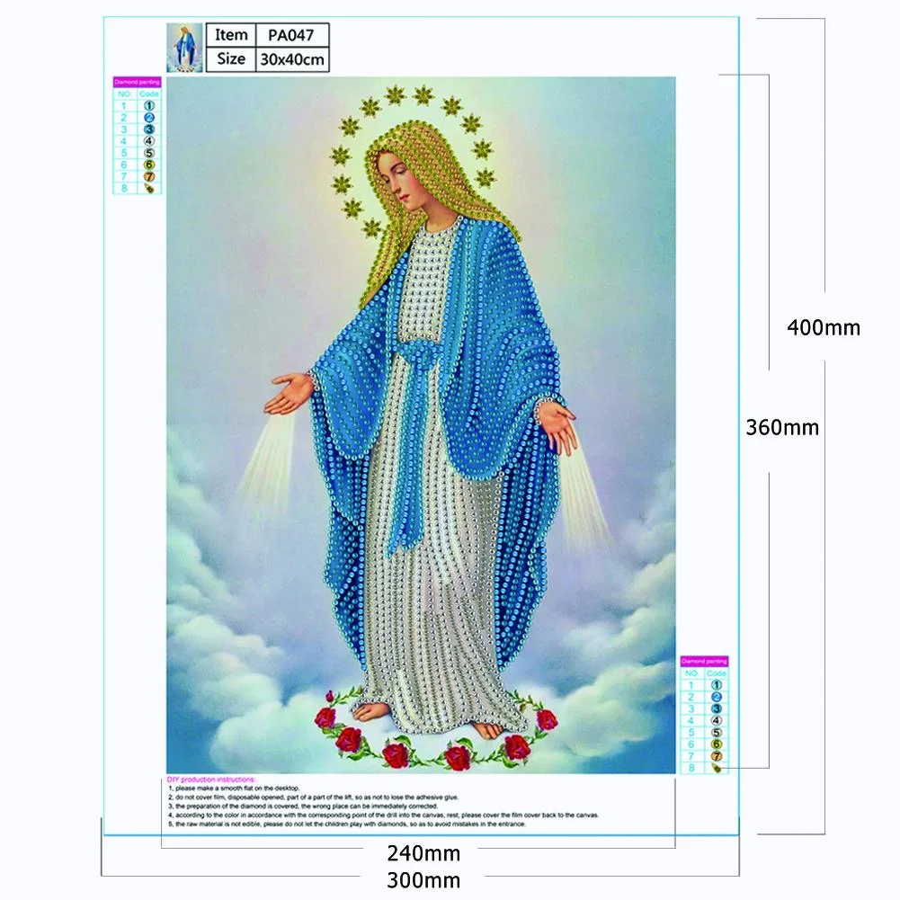 Diamond Painting - Special Shaped Drill - Man in Gown Irregular