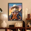 Diamond Painting-DIY Full Round Drill Cowboy Squirrel
