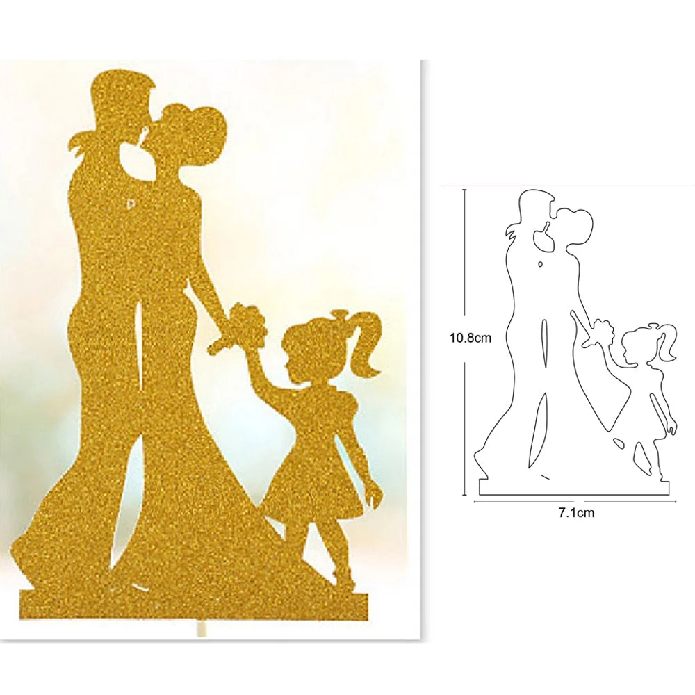 Metal Cutting Dies For Scrapbooking Embossing Die Hollow Oval Frame Cut Dies DIY Paper Cards Craft Stencils