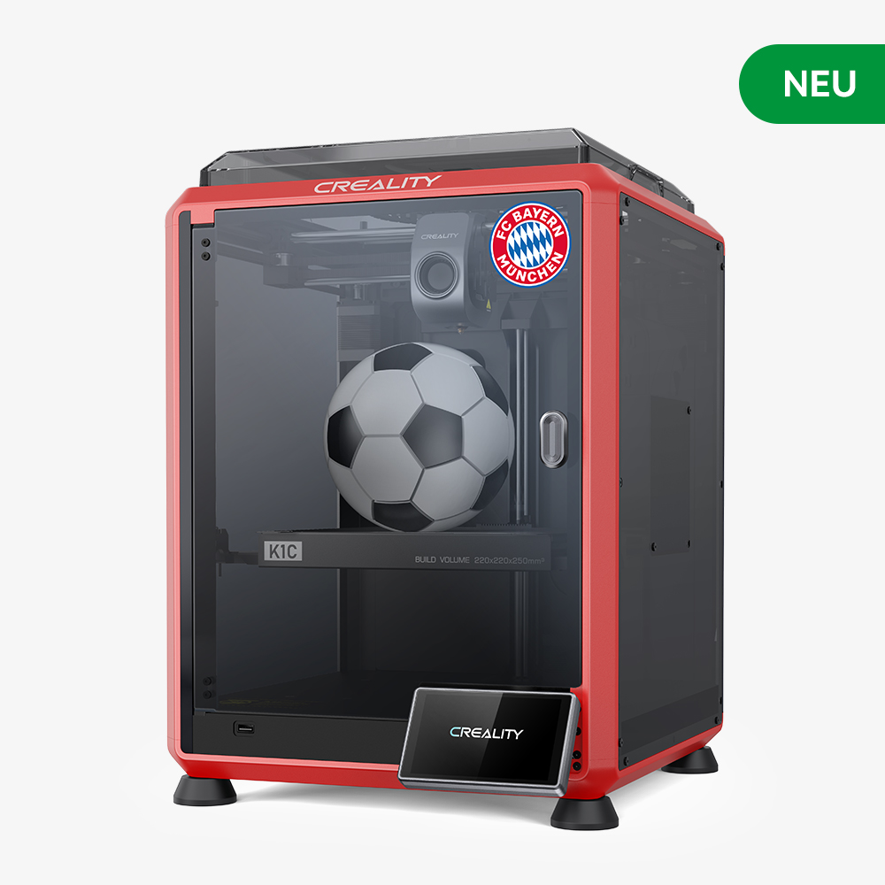 Creality K1C High-Speed 3D-Drucker (FC Bayern-Sonderedition)  | Creality Deutschland