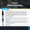 TrendsAuto Bilstein 5100 Series Set of Front & Rear Shocks fits 2010-2024 4Runner with 0-2" Rear Lift | Provides 0-2.5" Front Lift | Includes TrendsAuto Decal | 24-328258 33-313146