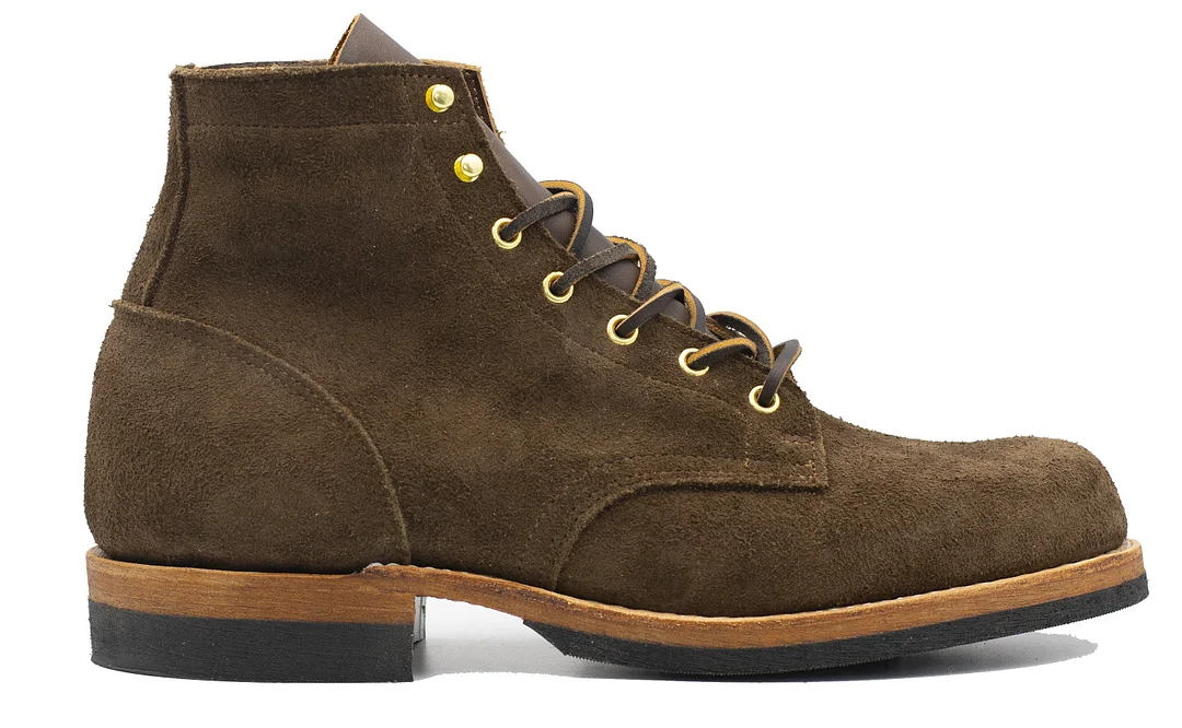 Cow Split Leather Men Boots Comfortable Boots Men Footwear Rubber Ankle Boots Men's Shoes | EGEMISS