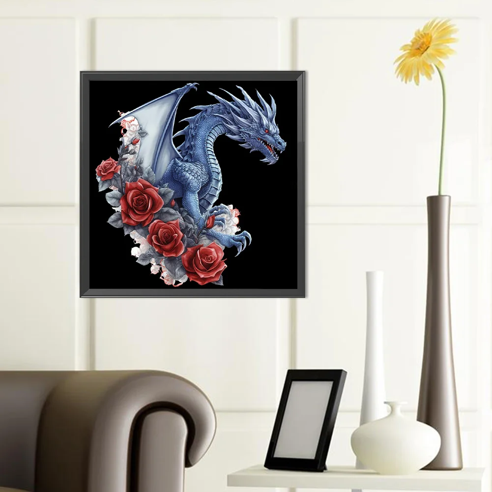Diamond Painting - Full Round Drill - Dragon(Canvas|40*40cm)