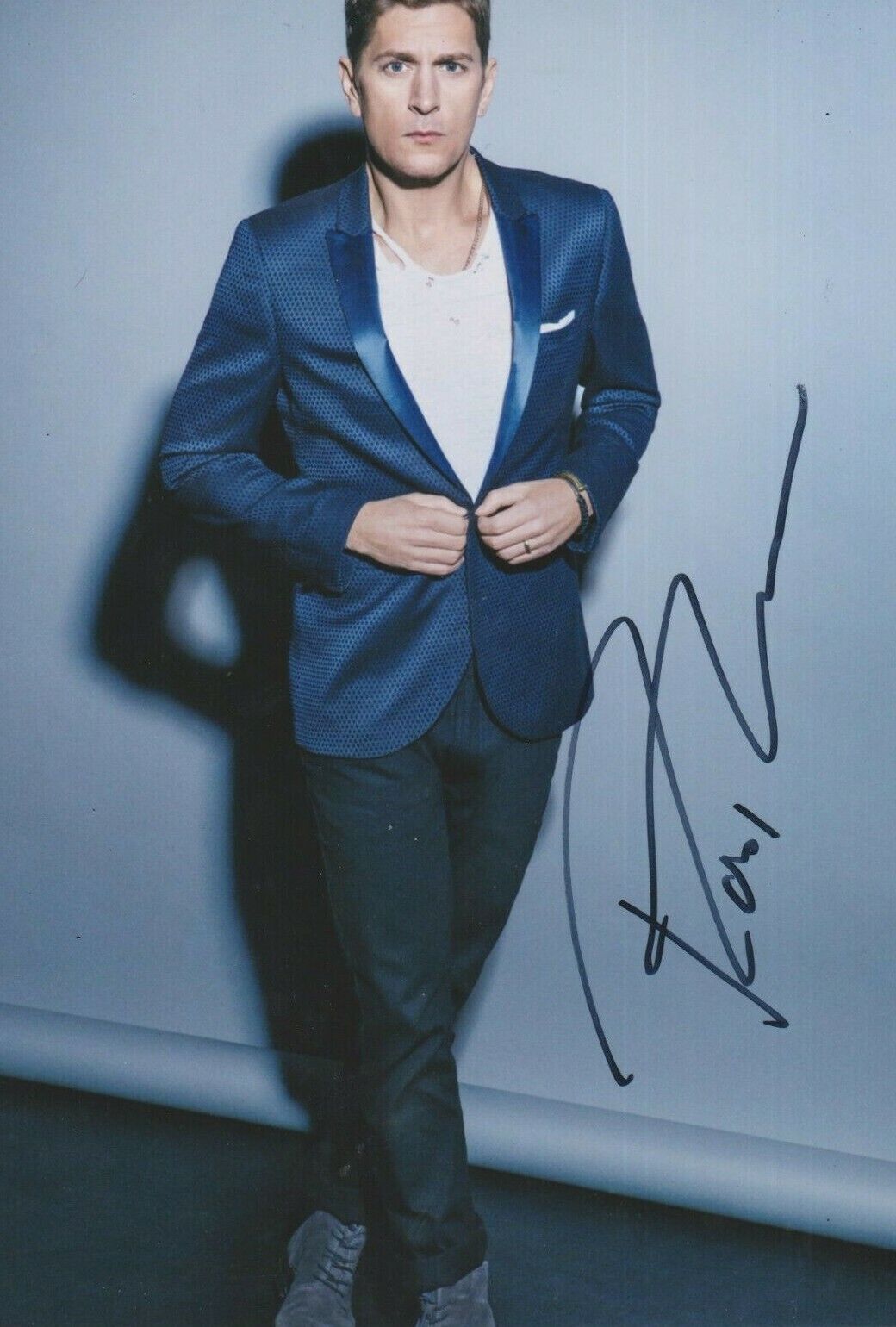 Rob Thomas (Matchbox Twenty) **HAND SIGNED** 12x8 Photo Poster painting ~ AUTOGRAPHED