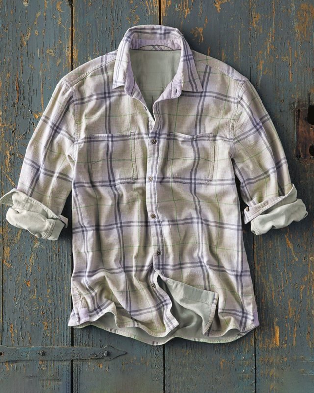 Casual all-match check shirt