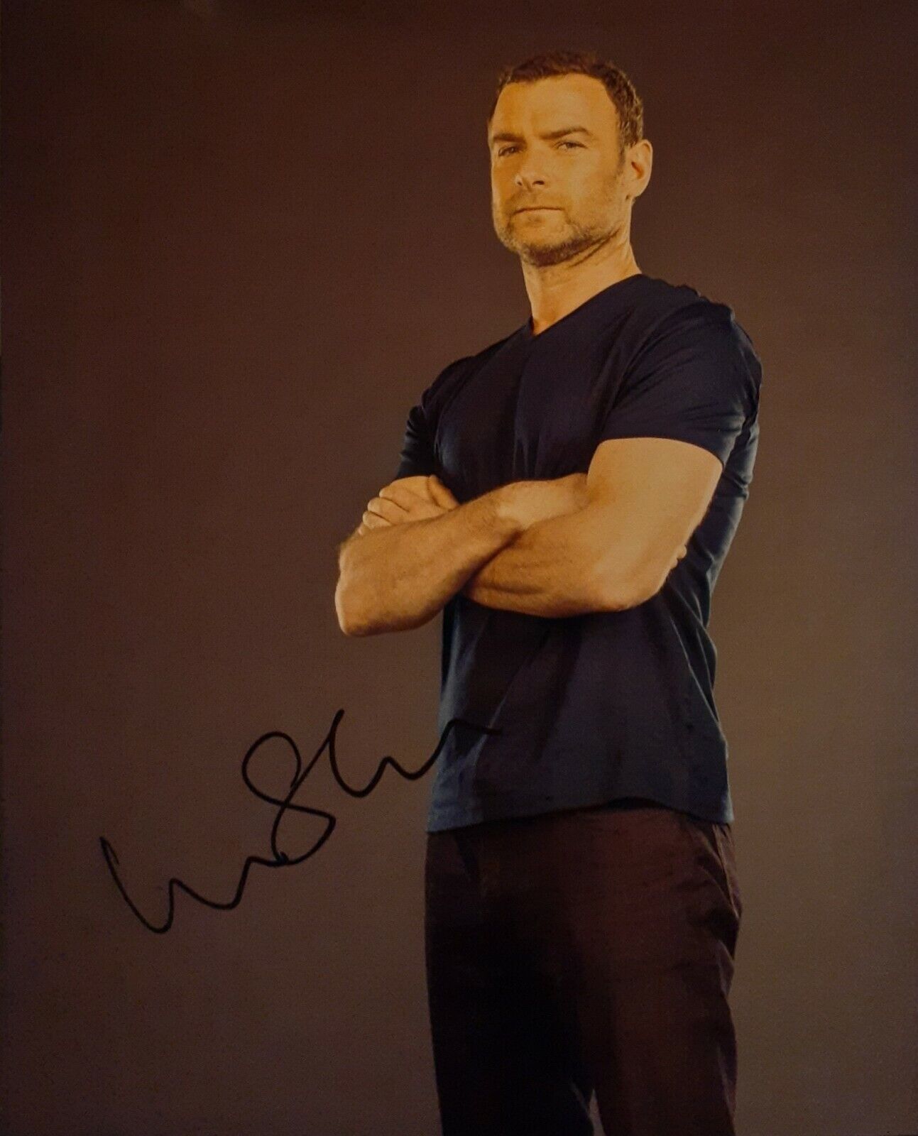 Liev Schreiber signed 8x10