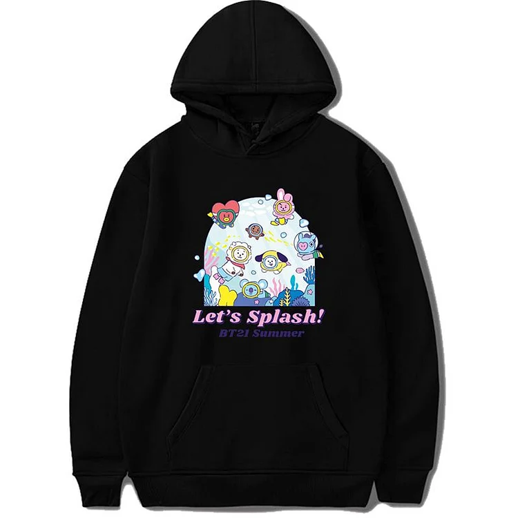 Bts merch outlet hoodie