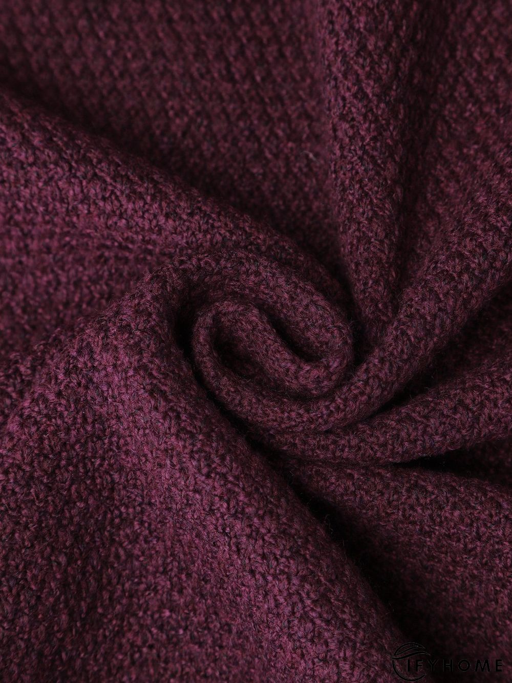 Elegant Solid Long Sleeve Sweater Dress | IFYHOME