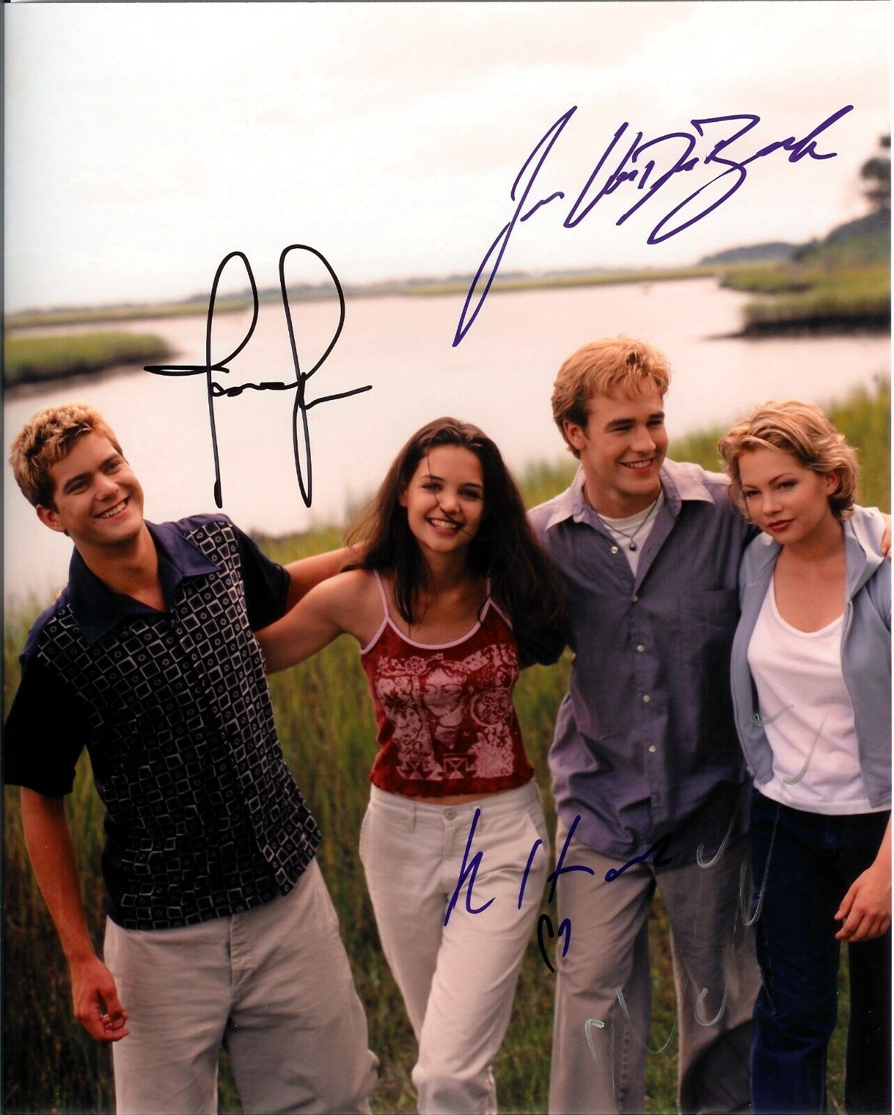 DAWSON'S CREEK - CAST Autographed Signed 8x10 Reprint Photo Poster painting !!