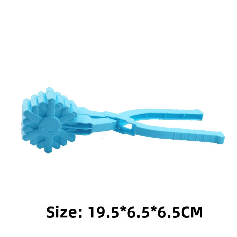 Children’s Winter Outdoor Toy Snow Clip Snowball Fight Artifact Snowflake Love Snowball Clip Play Snow Toy Sand Mold