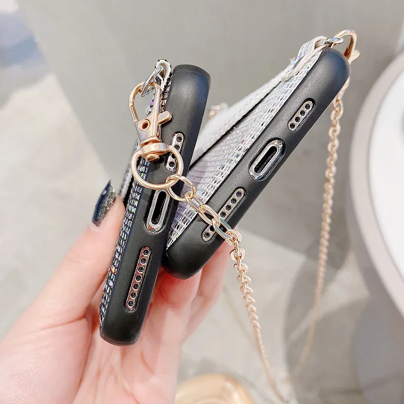 For iPhone 13/14 Luxury Flash Wallet Phone Case