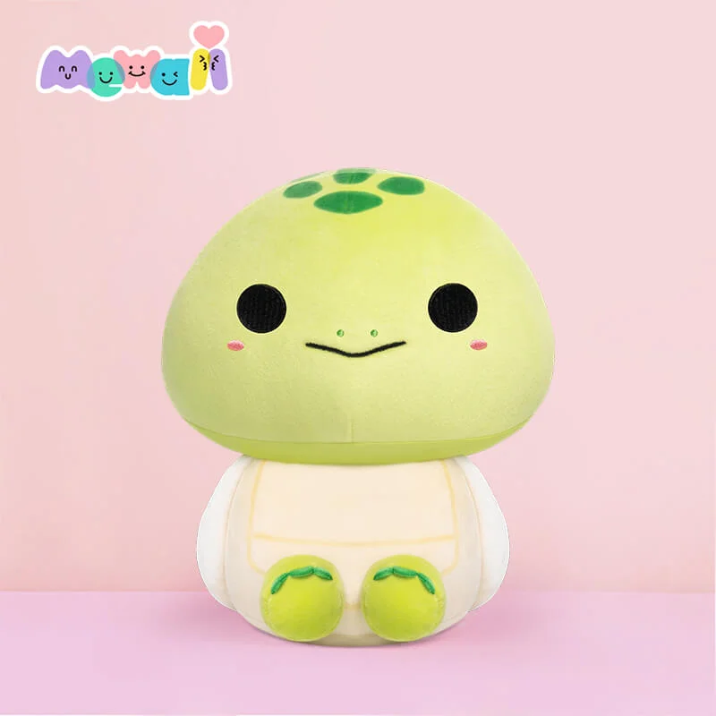 Mewaii® Mushroom Family Turtle Kawaii Plush Pillow Squish Toy