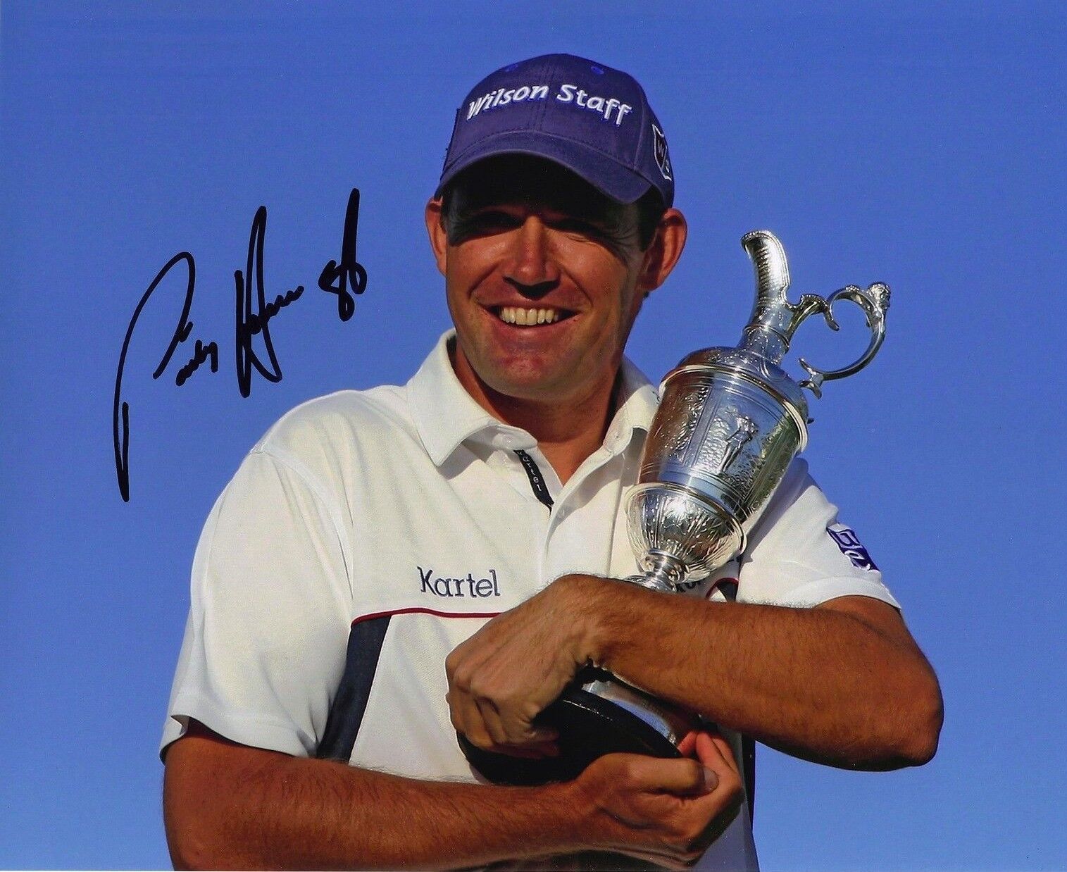 Padraig Harrington Signed 10X8 Photo Poster painting Open Championship Winner AFTAL COA (3040)